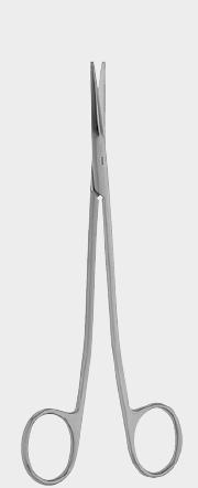 Ножиці ГОРНІ (GORNEY), препарувальні, делікатні, 18,0 см (cm), прямі, (одне лезо)